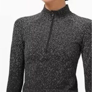 Lululemon Rest Less Cropped 1/2 Zip size 8